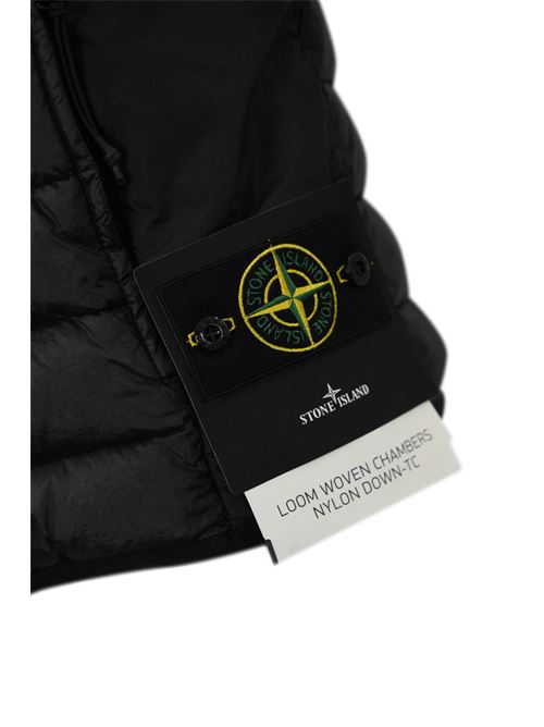 Gilet G100007 Loom Woven Chambers Nylon Black STONE ISLAND | G100007S0024V0029